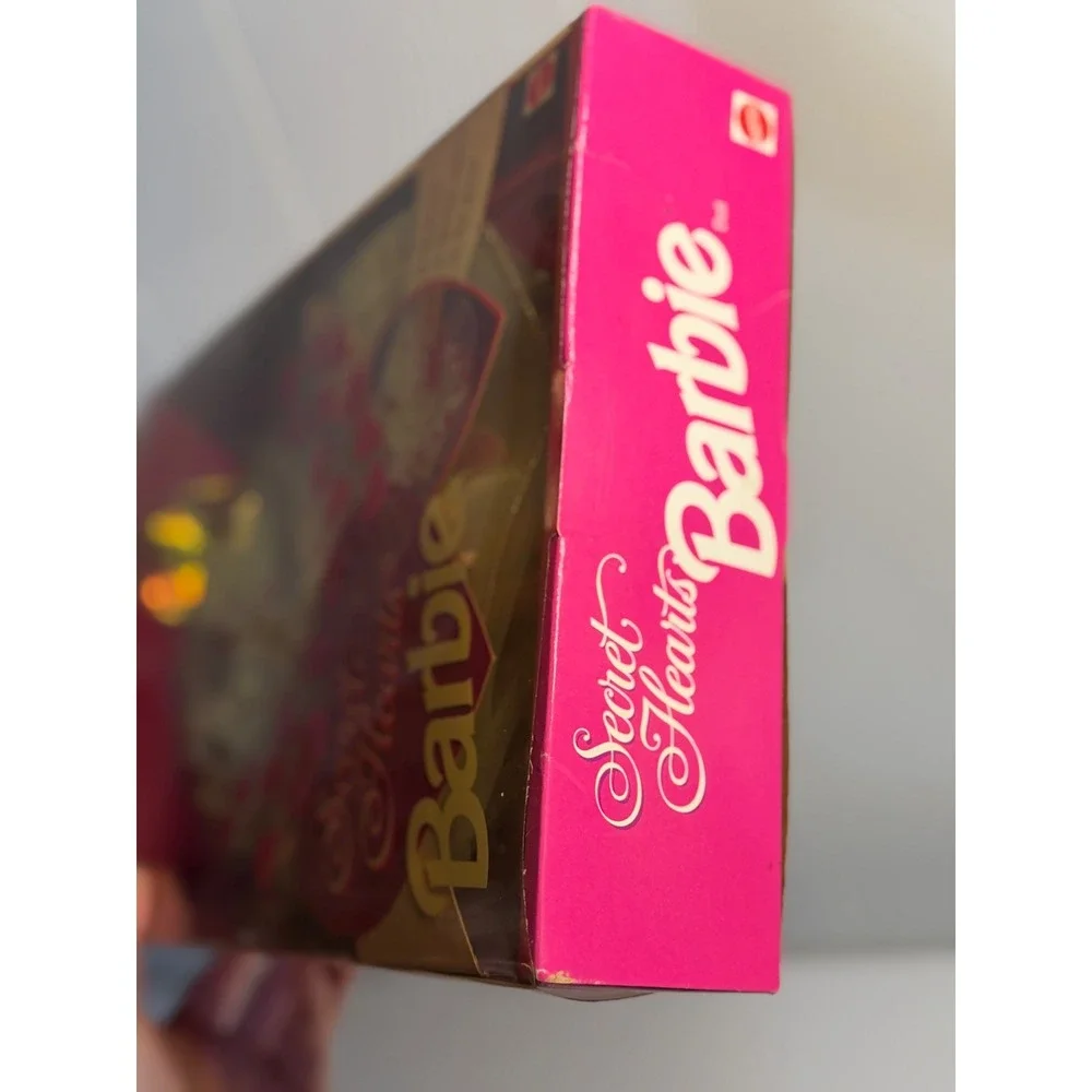 VTG Mattel Secret Hearts Barbie Doll Pink 1992 #7902 90s Fashion Toy Collectible